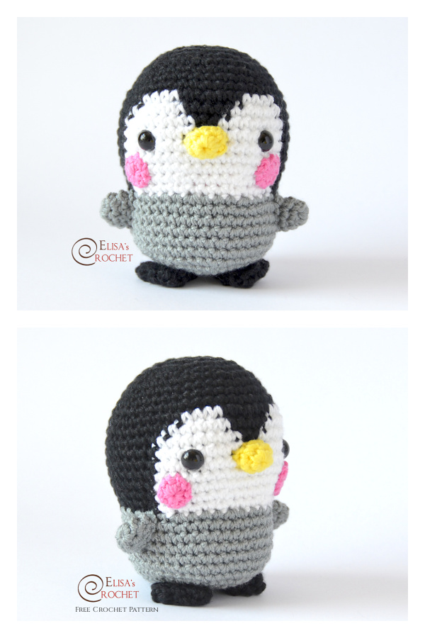 Crochet Baby Penguin Amigurumi Free Pattern