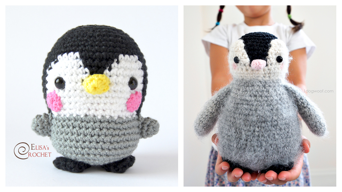 Crochet Baby Penguin Amigurumi Free Patterns