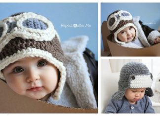 Crochet Baby Aviator Hat Free Crochet Patterns – Video Crochet Baby Aviator Hat Free Crochet Patterns - Video