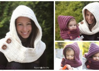 Crochet Hooded Cowl Scarfie Free Crochet Pattern Crochet Hooded Cowl Scarfie Free Crochet Pattern