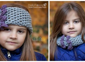 Crochet Ruffled Headband Cowl Combo Free Crochet Pattern Crochet Ruffled Headband Cowl Combo Free Crochet Pattern