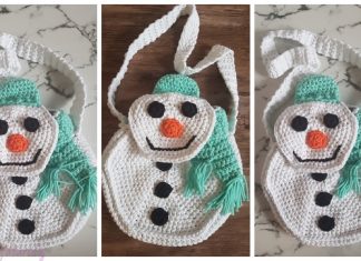 Crochet Snowman Bag Free Crochet Pattern Crochet Snowman Bag Free Crochet Pattern