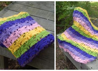 Crochet Spring Flower Blanket Free Crochet Pattern Crochet Spring Flower Blanket Free Crochet Pattern