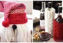 Knit Christmas Wine Cozy Free Knitting Patterns Knit Christmas Wine Cozy Free Knitting Patterns