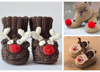 Christmas Reindeer Boots Free Crochet Patterns & Paid Christmas Reindeer Boots Free Crochet Patterns & Paid