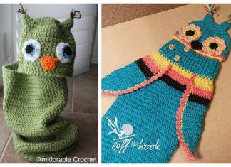 Crochet Baby Owl Cocoon & Hat Free Crochet Pattern Crochet Baby Owl Cocoon & Hat Free Crochet Pattern