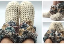 Crochet Crocodile Stitch Slipper Boots Free Crochet Pattern – Video Crochet Crocodile Stitch Slipper Boots Free Crochet Pattern - Video