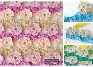 Crochet Flower Stitch Free Crochet Pattern Crochet Flower Stitch Free Crochet Pattern