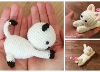 Crochet Lying Kittens Amigurumi Free Patterns Crochet Lying Kittens Amigurumi Free Patterns