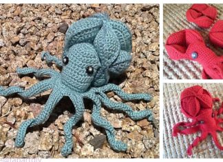 Crochet Olive Octopus Puzzle Amigurumi Free Pattern Crochet Olive Octopus Puzzle Amigurumi Free Pattern