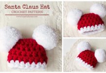 Easy Crochet Santa Clause Pom Pom Hat Free Crochet Patterns Crochet Santa Clause Pom Pom Hat Free Crochet Patterns