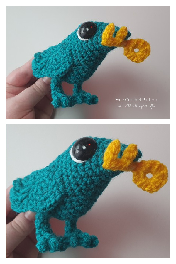 Crochet Cozy Bird Crow Amigurumi Free Pattern