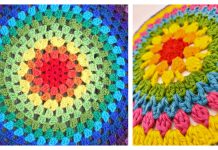 Granny Mandala Free Crochet Patterns Granny Mandala Free Crochet Pattern
