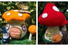 Spring Toadstool Fairy House Free Crochet Patterns Spring Toadstool Fairy House Free Crochet Patterns