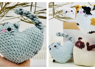 Amigurumi Valentine Heart Cat Crochet Patterns Valentine Heart Cat Amigurumi Free Crochet Pattern