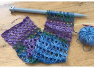 Broomstick Lace Infinity Scarf Free Crochet Pattern – Video Broomstick Lace Infinity Scarf Free Crochet Pattern - Video