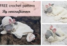 Crochet Chunky Little Lamb Lovey Free Crochet Pattern Crochet Chunky Little Lamb Lovey Free Crochet Pattern