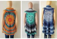 Fab Mandala Vest Free Crochet Patterns – 3 Versions Fab Mandala Vest Free Crochet Patterns - 3 Versions