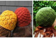 Knit Foliage Hat Free Knitting Patterns Knit Foliage Hat Free Knitting Patterns