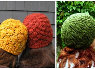 Knit Foliage Hat Free Knitting Patterns Knit Foliage Hat Free Knitting Patterns