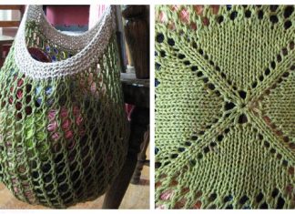 Knit Grrlfriend Market Bag Free Knitting Pattern Knit Grrlfriend Market Bag Free Knitting Pattern
