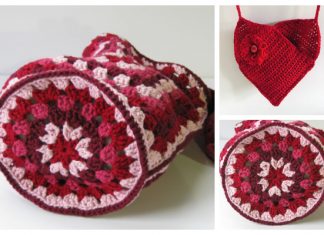 Valentine Heart Shoulder Bag Free Crochet Patterns Valentine Heart Shoulder Bag Free Crochet Patterns