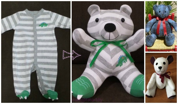 diy teddy bear clothes