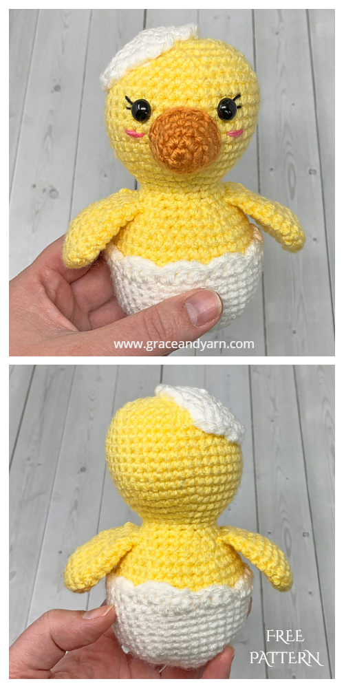 Crochet Easter Chick Amigurumi Free Patterns