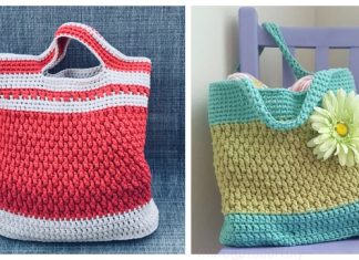 Crochet Brickwork Beach Bag Free Crochet Pattern Crochet Brickwork Beach Bag Free Crochet Pattern