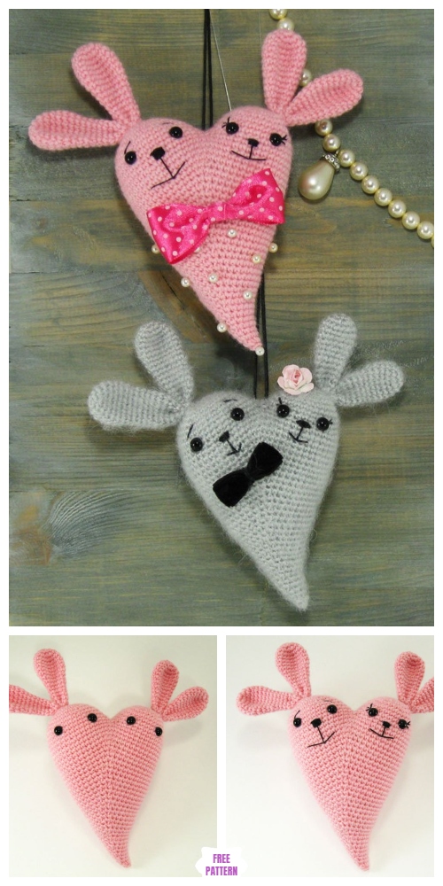 Crochet Easter Bunny Amigurumi Free Patterns