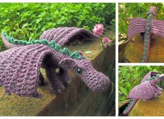 Crochet Fierce Little Dragon Amigurumi Free Pattern – Video Crochet Fierce Little Dragon Amigurumi Free Pattern - Video