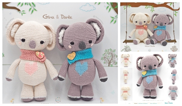 Crochet Koala Amigurumi Free Patterns 