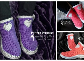 Crochet Made with Love Slippers Free Crochet Pattern Crochet Made with Love Slippers Free Crochet Pattern