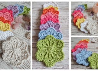 Sakura Face Scrubbies Free Crochet Pattern Crochet Sakura Face Scrubbies Free Crochet Pattern