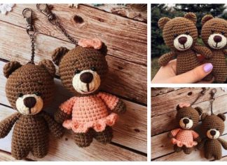 Crochet Teddy Bear Keychain Amigurumi Free Patterns Crochet Teddy Bear Keychain Amigurumi Free Patterns