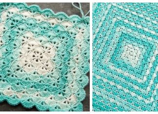 Granny Shells Blanket Free Crochet Pattern Granny Shells Blanket Free Crochet Pattern
