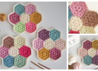 Hexagon Flower Doily Free Crochet Pattern Crochet Hexagon Flower Doily Free Crochet Pattern