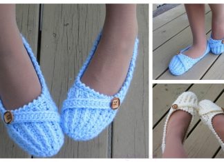 Anne Lee Slippers Crochet Pattern Women Anne Lee Slippers Knitting Pattern