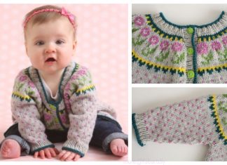 Knit Fair Isle Cardigan Free Knitting Pattern Knit Fair Isle Cardigan Free Knitting Pattern