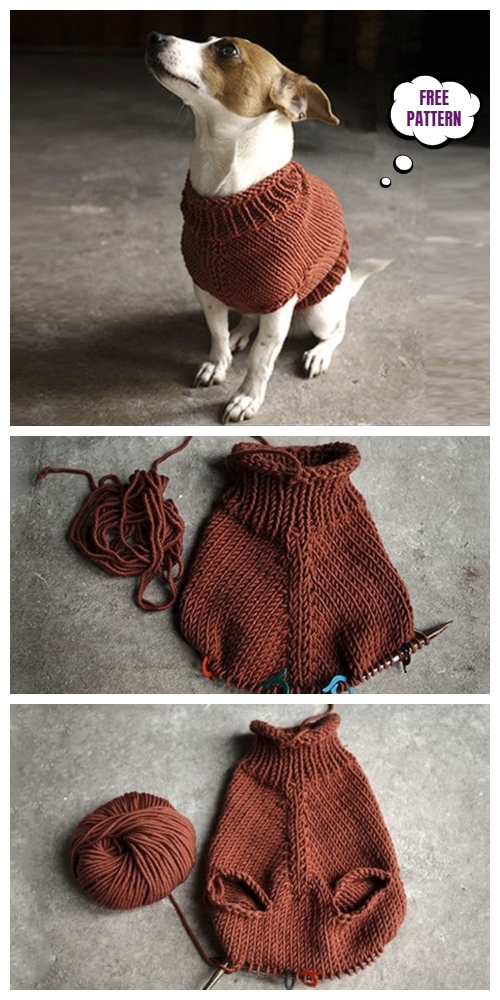 Knit The Juno Dog Jumper Free Knitting Pattern