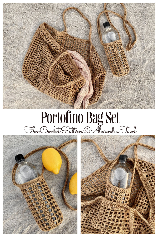 Portofino Bag Set Free Crochet Patterns