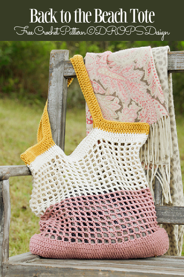 Back to the Beach Bag Free Crochet Pattern