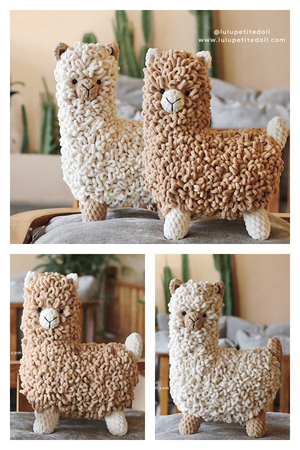 Crochet The Happy Alpaca Amigurumi Pattern