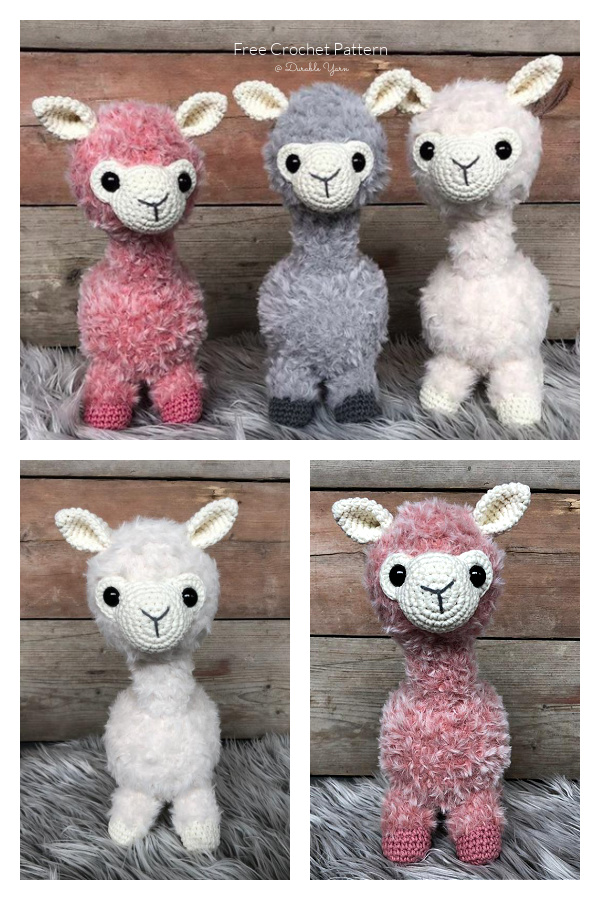 Crochet Alpaca Amigurumi Free Patterns