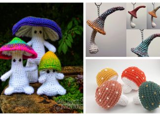 Crochet Mushroom Amigurumi Free Patterns & Paid Crochet Mushroom Amigurumi Free Patterns & Paid