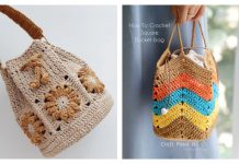 Easy Bucket Bag Free Crochet Patterns Easy Bucket Bag Free Crochet Patterns