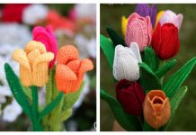 Tulip Flower Free Crochet Patterns & Paid Tulip Flower Free Crochet Patterns & Paid