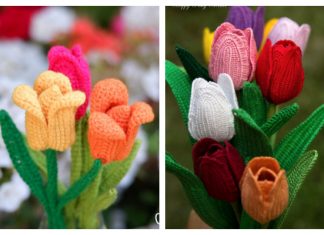 Tulip Flower Free Crochet Patterns & Paid Tulip Flower Free Crochet Patterns & Paid