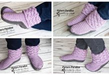 Crochet Celtic Weave Slippers Free Crochet Pattern Crochet Celtic Weave Slippers Free Crochet Pattern