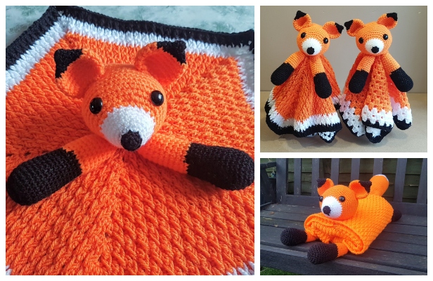 fox lovey blanket